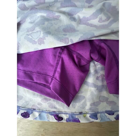 Title Nine Skirt Womens XS Purple Geometric Active Golf Skirt Skort - Picture 4 of 5